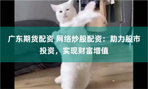 广东期货配资 网络炒股配资：助力股市投资，实现财富增值